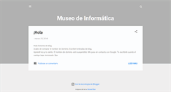 Desktop Screenshot of museodeinformatica.org